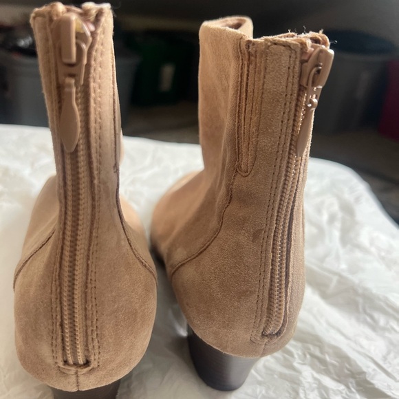 Coach Tan Suede  Ankle Boots - Picture 7 of 12